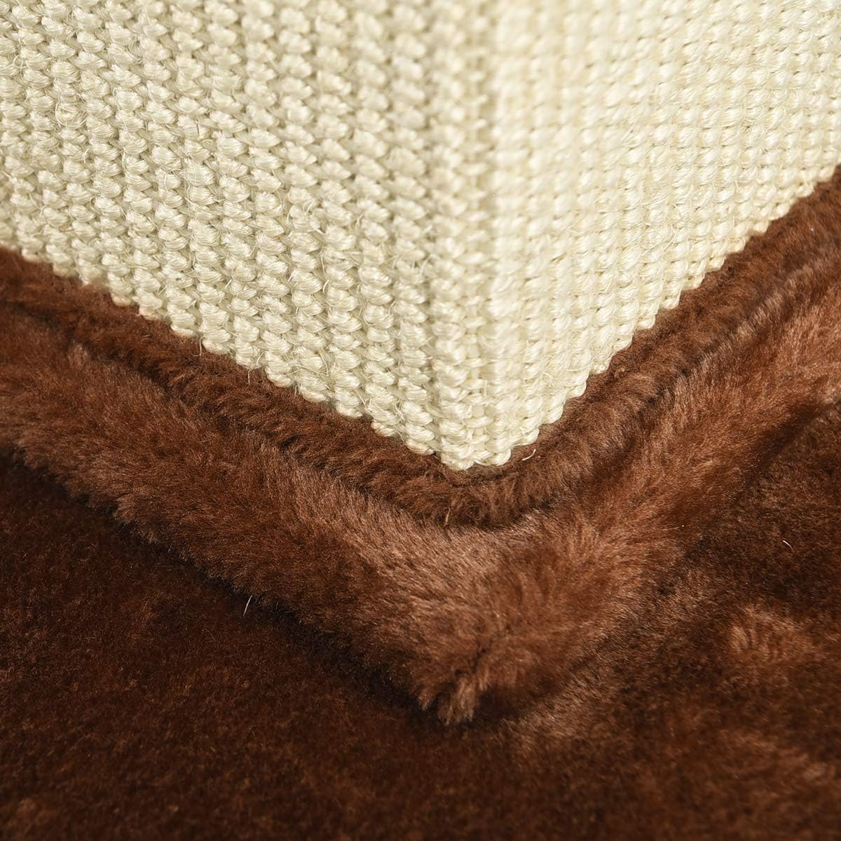 Cat Scratcher - Indoor Classic Single Cat & Kittens Scratching Post with Sisal Rope, Jute Fiber, Large (35.4"H) - Brown