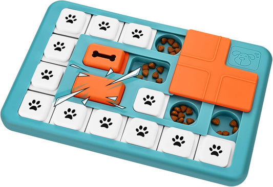 Dog Puzzle Toys - Interactive IQ Training & Mental Stimulating Toys for Large, Medium & Small Dogs