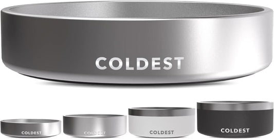 Stainless Steel Dog Bowl – Anti-Slip, Spill-Proof & Heavy Duty (21oz)
